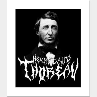 Henry David Thoreau Metal Posters and Art